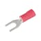 Gardner Bender Spade Terminal, 600 V, 22 to 18 AWG Wire, 8 to 10 Stud, Vinyl Insulation, Red 20-112 - alternate 3